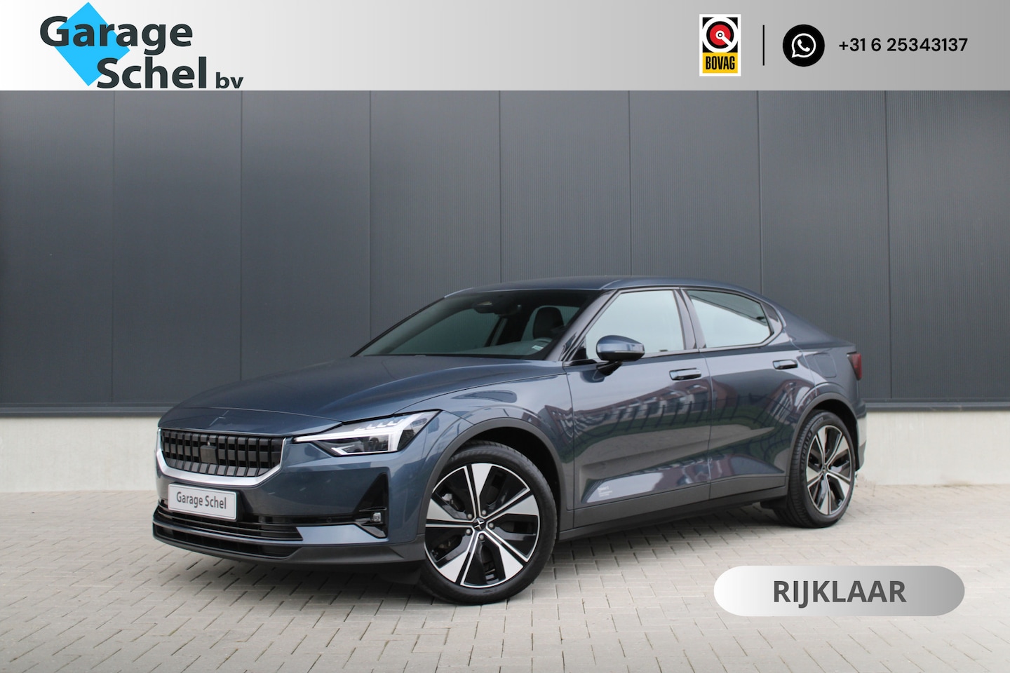 Polestar 2 - Long Range Single Motor 78 kWh - 360 Camera - Pilot Lite Pack - Keyless - Memory - Rijklaa - AutoWereld.nl