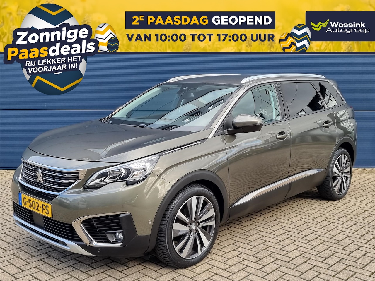 Peugeot 5008 - 1.6 Turbo 180pk GT-Line Automaat | Climate Control | Camera | Apple Carplay | Navigatie | - AutoWereld.nl