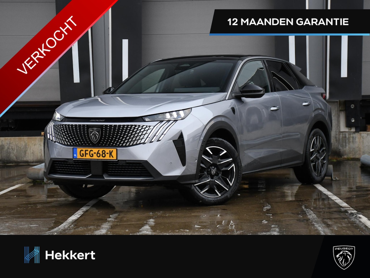 Peugeot 3008 - GT 1.2 Hybrid 145pk Automaat DODE HOEK | ADAPT. CRUISE | 19''LM | 360° CAM. | STOEL/STUURV - AutoWereld.nl