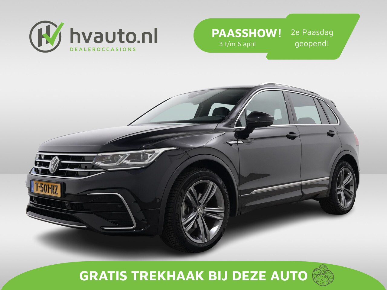Volkswagen Tiguan - 1.5 TSI 150PK R-LINE BUSINESS DSG | Trekhaak | Navi | Camera | Sportonderstel | Cruise ada - AutoWereld.nl