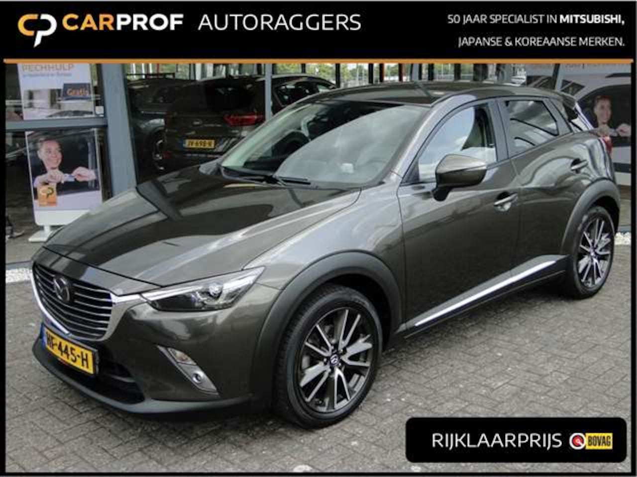 Mazda CX-3 - 2.0 GT-M 120 | Leer | Led | Navi | Trekhaak | Head-Up Adaptief - AutoWereld.nl