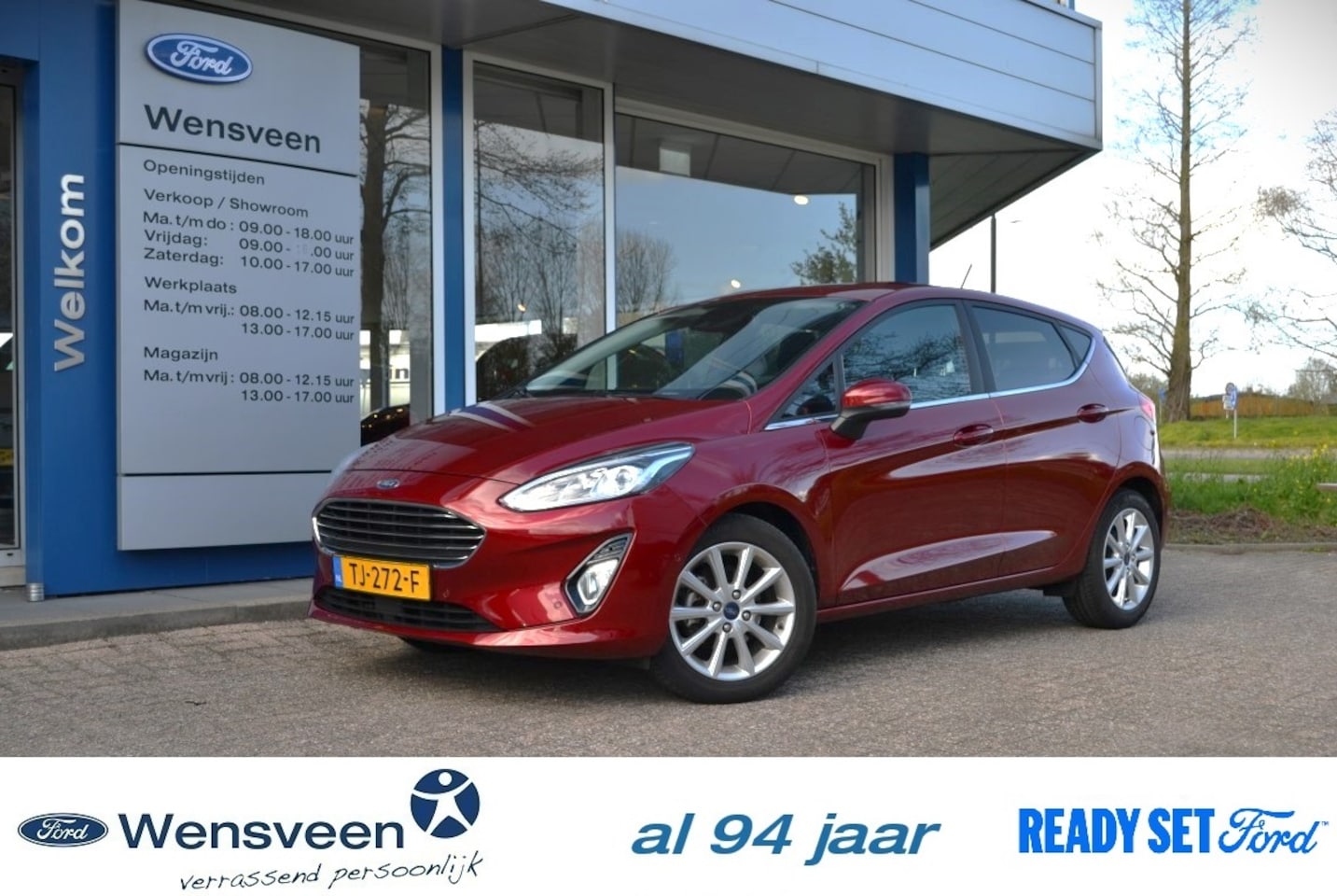 Ford Fiesta - 1.0T 100pk ECOBOOST Titanium | winter pack, driv.ass.pack - AutoWereld.nl