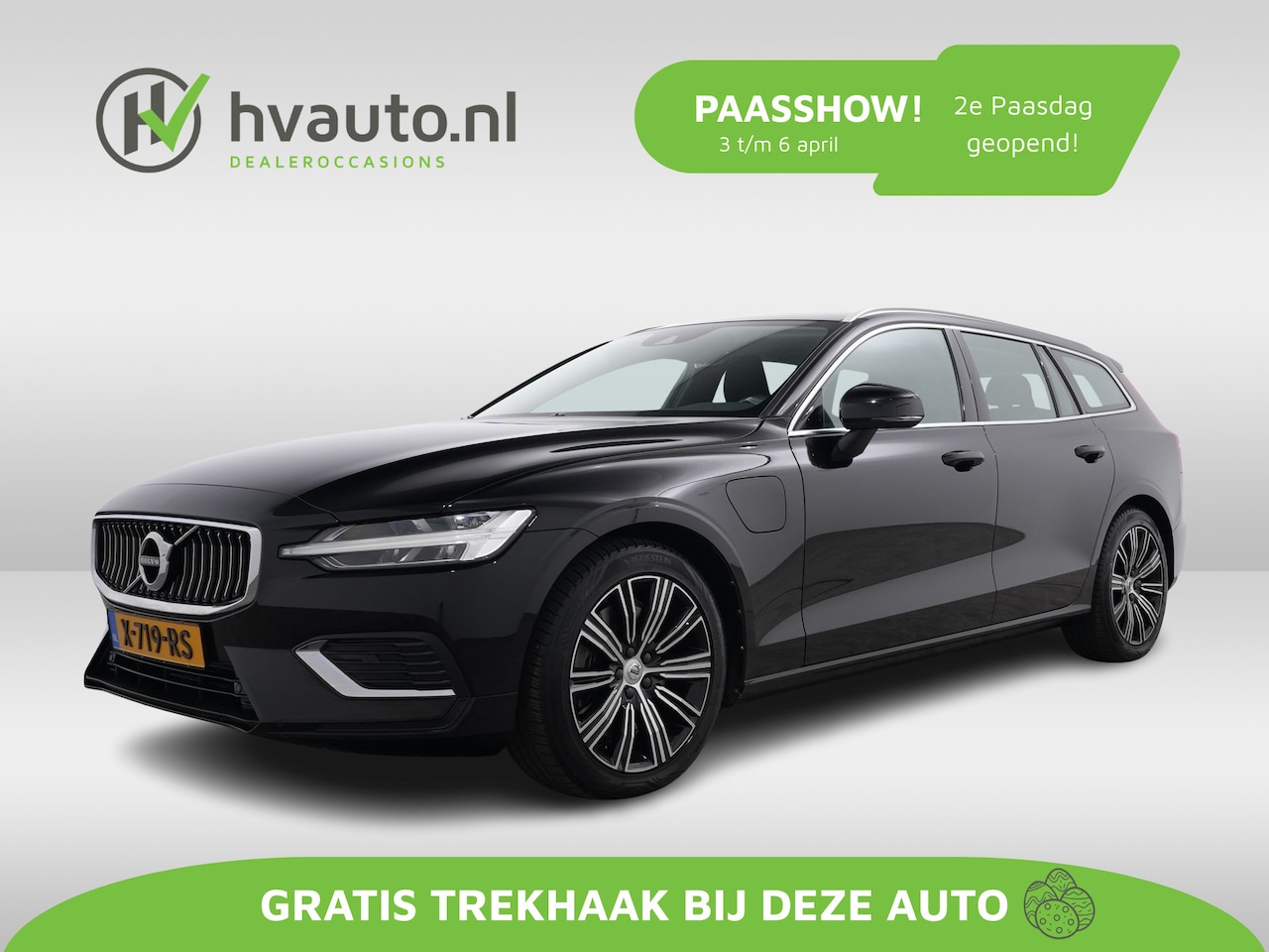 Volvo V60 - 2.0 T6 Recharge AWD INSCRIPTION EXPRESSION AUT8 | Trekhaak | Climate Pack | Park-Assist Pa - AutoWereld.nl