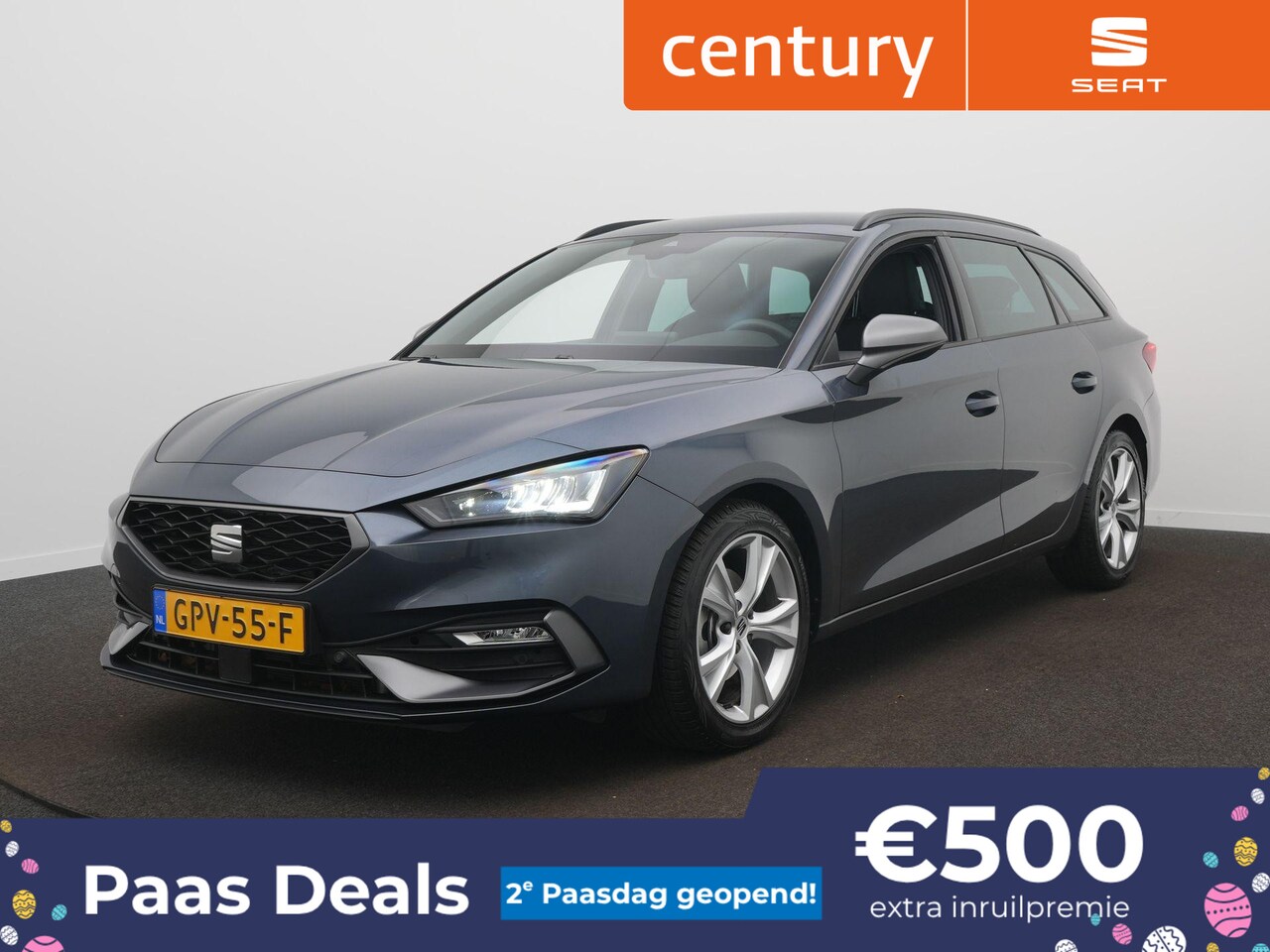 SEAT Leon Sportstourer - 1.5 TSI FR Business Intense Apple Carplay/Android Auto - Clima - 17 Inch - AutoWereld.nl