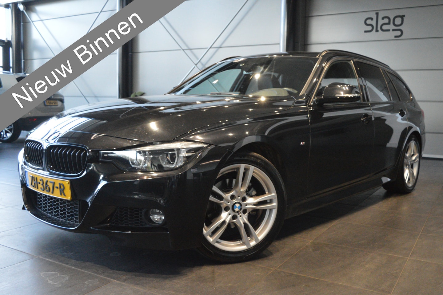 BMW 3-serie Touring - 318i M Sport navi clima cruise led leer 18 inch 136 pk !! - AutoWereld.nl