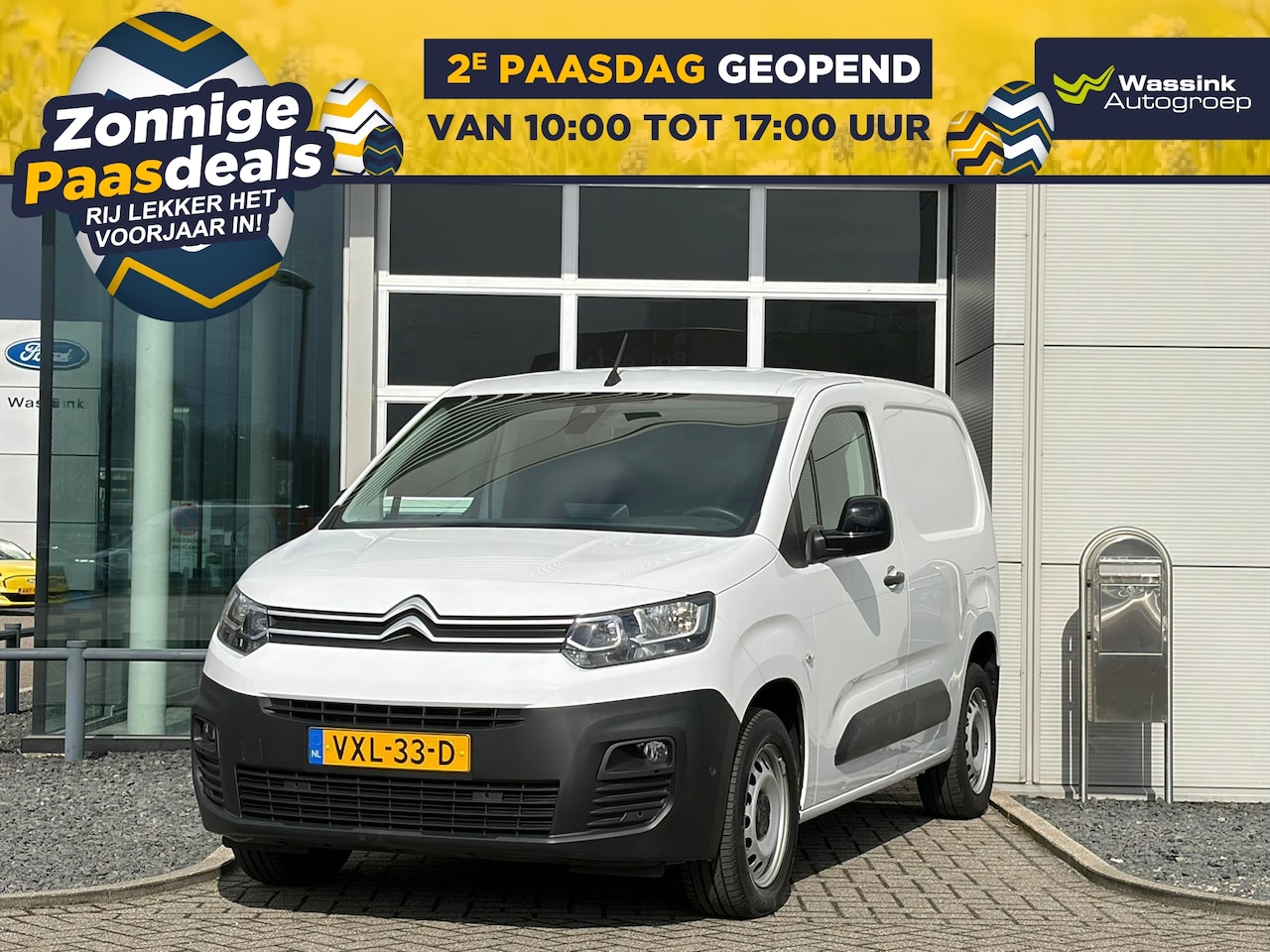Citroën Berlingo - Van GB 1.5 BlueHDi 130 pk L1 Automaat | Lentedeals | Cruise Control | Sensoren Voor + Acht - AutoWereld.nl