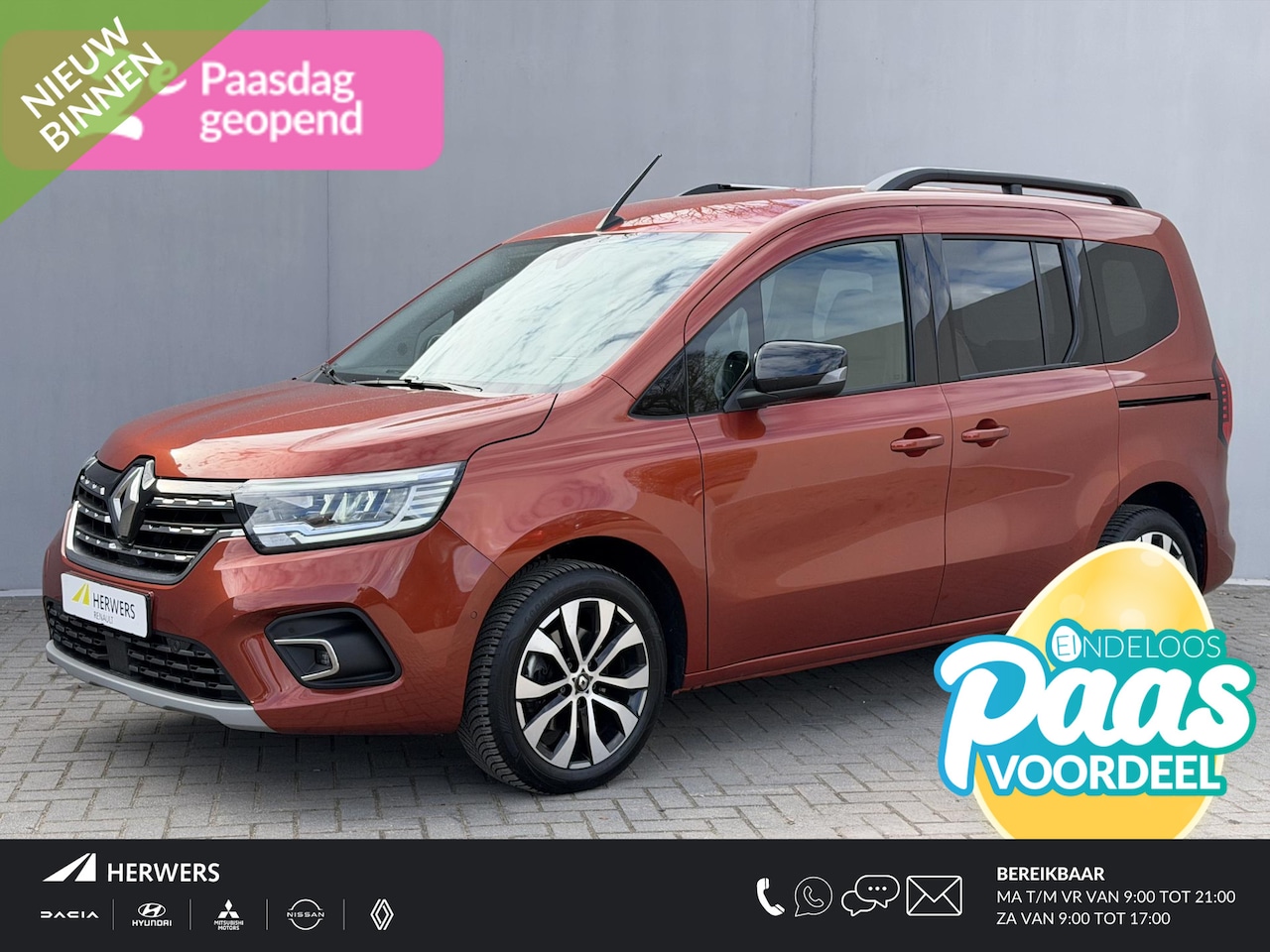 Renault Kangoo - 1.3 TCe Techno automaat / Dealer Onderhouden / 1.500 kg trekgewicht / Adaptieve CC / Navig - AutoWereld.nl