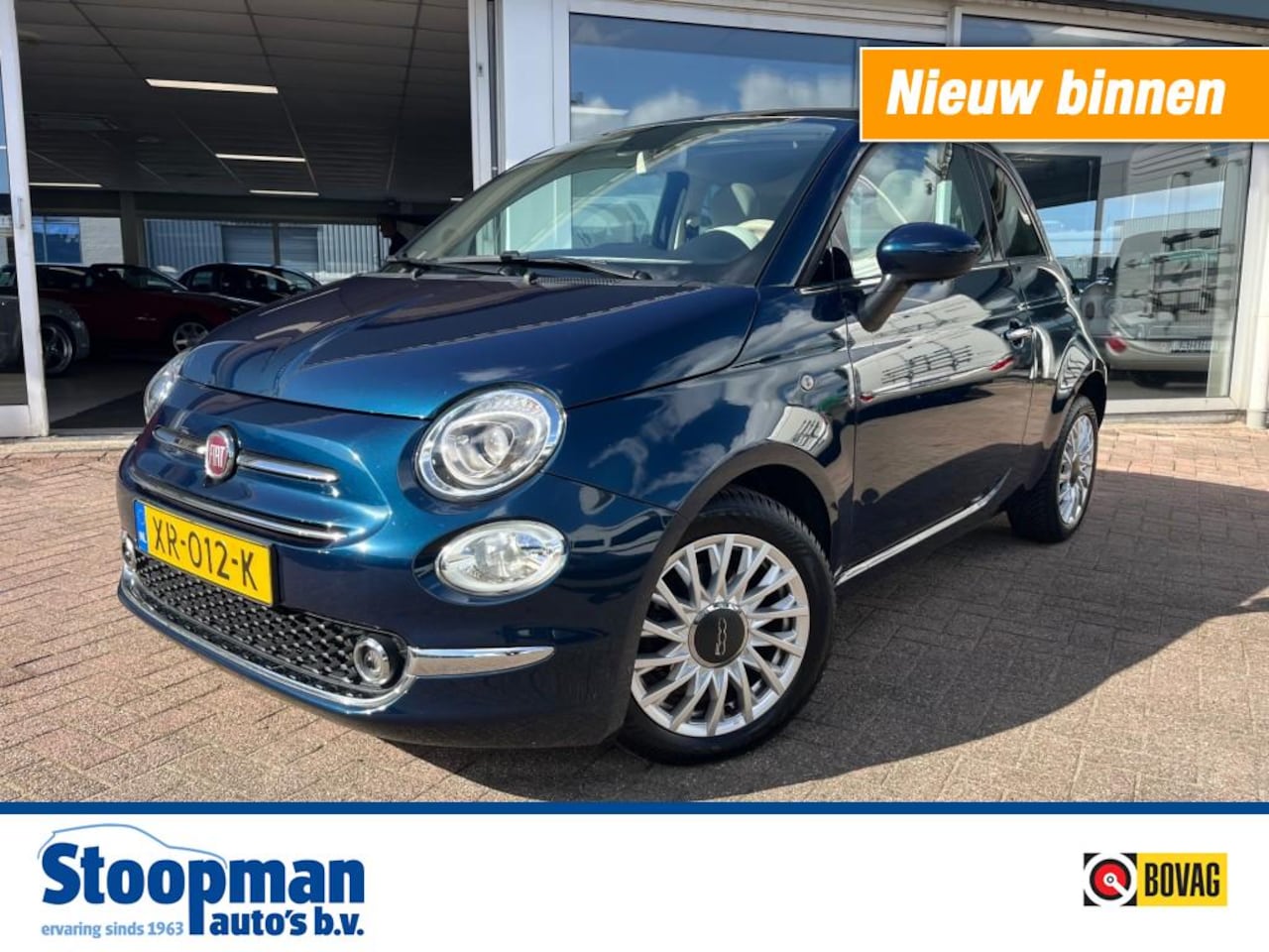 Fiat 500 - T.Air Lounge Clima Cruise Pano CarPlay - AutoWereld.nl