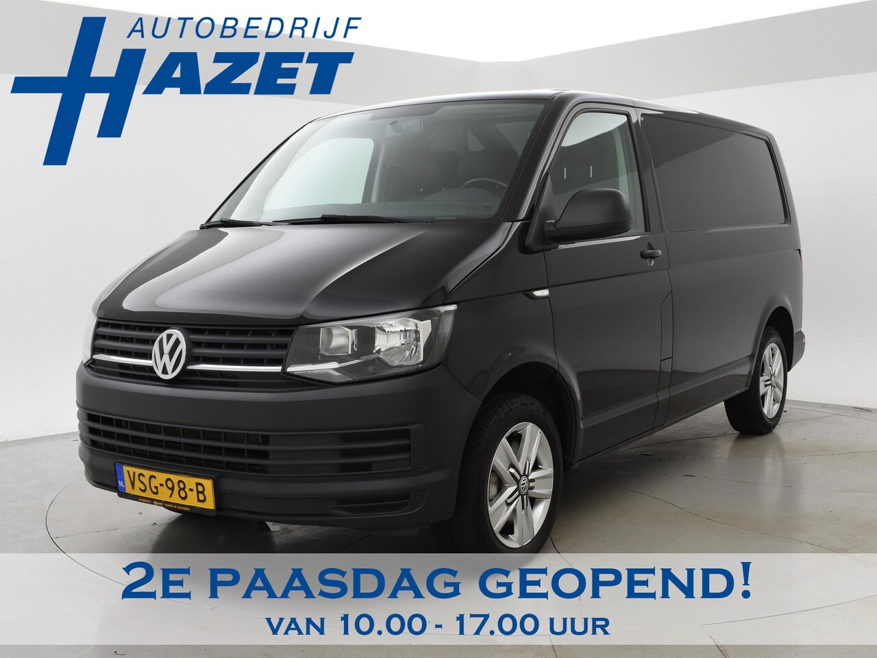 Volkswagen Transporter - 2.0 TDI 204 PK DSG + LEDER | APPLE CARPLAY | 2500 KG TREKHAAK | STANDKACHEL - AutoWereld.nl