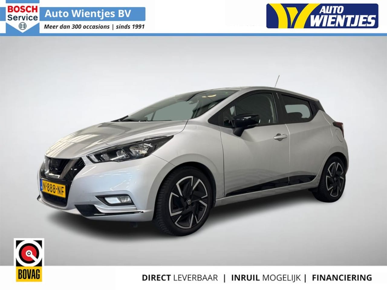 Nissan Micra - 1.0 IG-T | N-Design 5-Drs | Airco | Cruise | Carplay - AutoWereld.nl