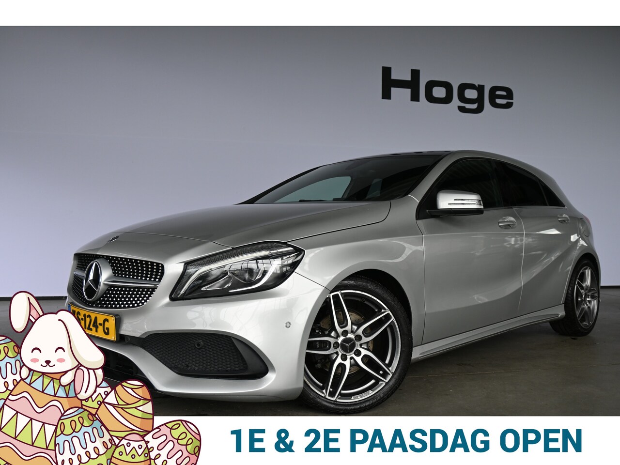Mercedes-Benz A-klasse - 160 Ambition AMG Automaat Navigatie LED Rijklaaprijs Inruil Mogelijk! - AutoWereld.nl