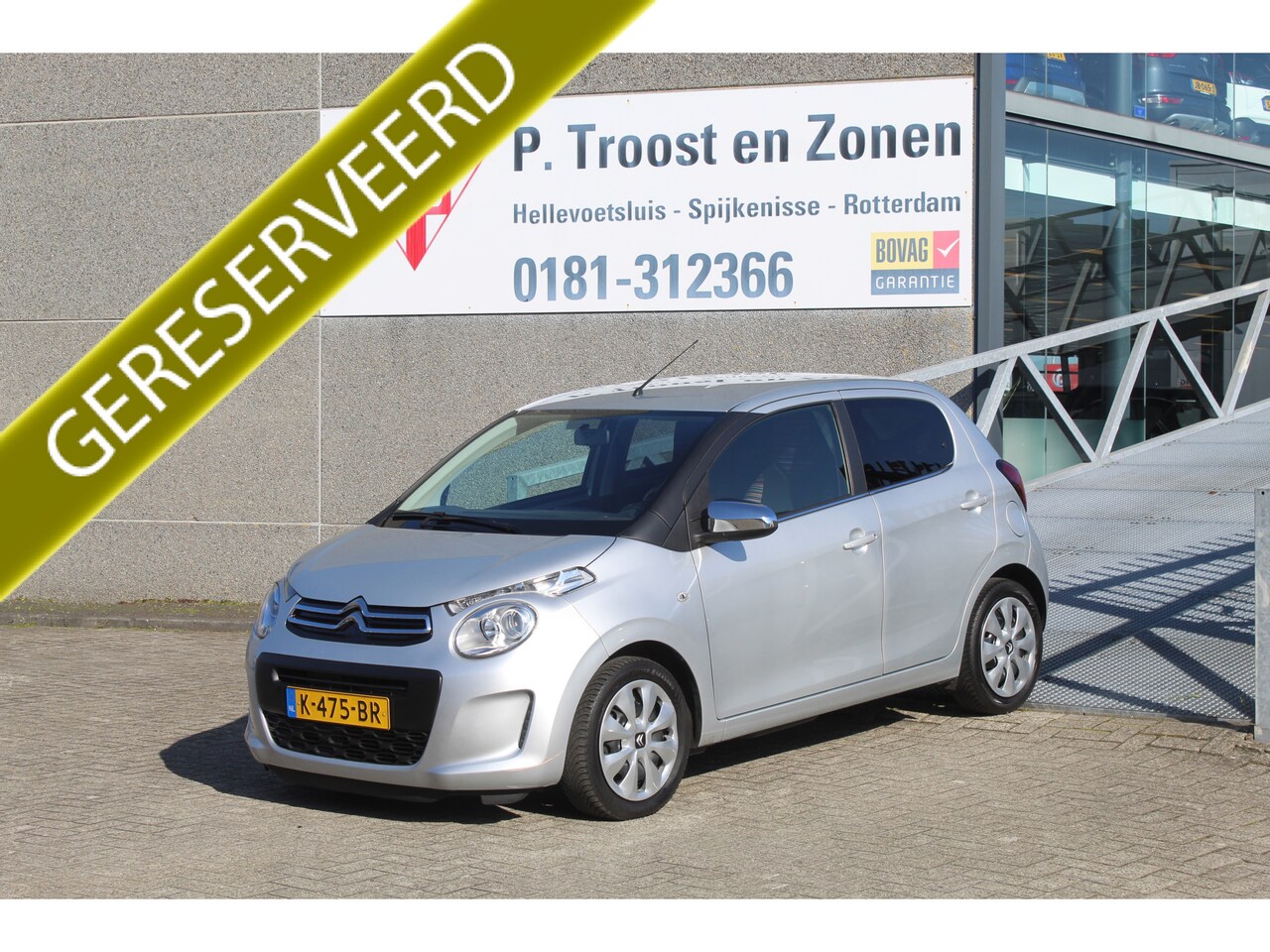 Citroën C1 - 1.0 VTi Feel Bluetooth/Airco/Elektrische ramen/Centrale vergrendeling - AutoWereld.nl