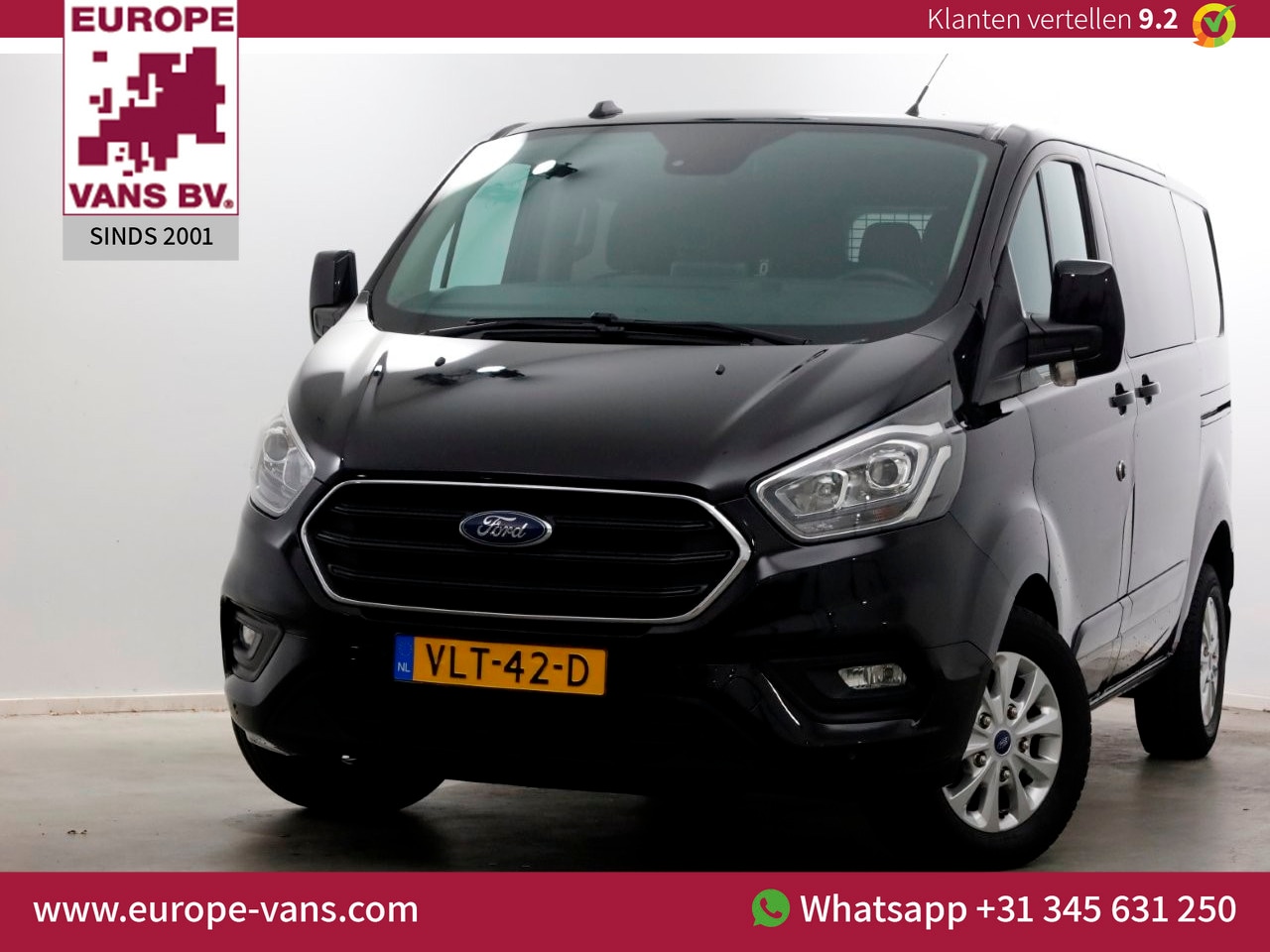 Ford Transit Custom - 2.0 TDCI 130pk L1H1 Automaat D.C. Limited Airco/Navi/2x Schuifdeur 10-2021 - AutoWereld.nl