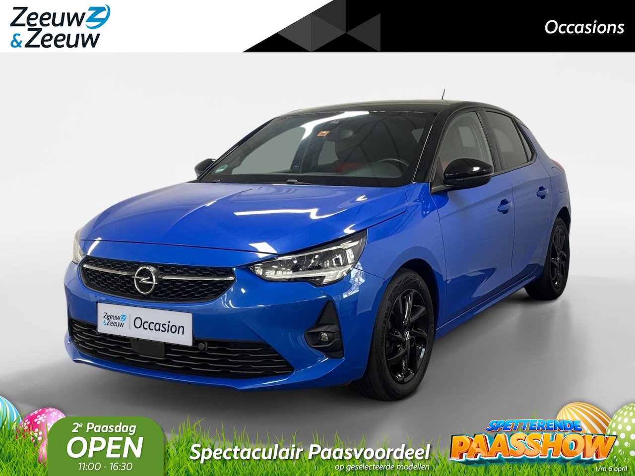 Opel Corsa - 1.2 GS Line AIRCO APPLE CARPLAY ANDROID AUTO LM VELGEN 5 DEURS CRUISE CONTROLE STOELVERWAR - AutoWereld.nl