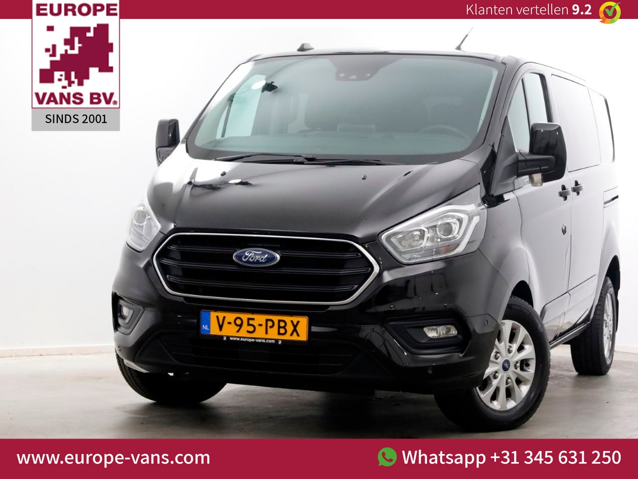 Ford Transit Custom - 2.0 TDCI 130pk Automaat L1H1 D.C. Limited ACC/Camera/2x Schuifdeur 06-2022 - AutoWereld.nl