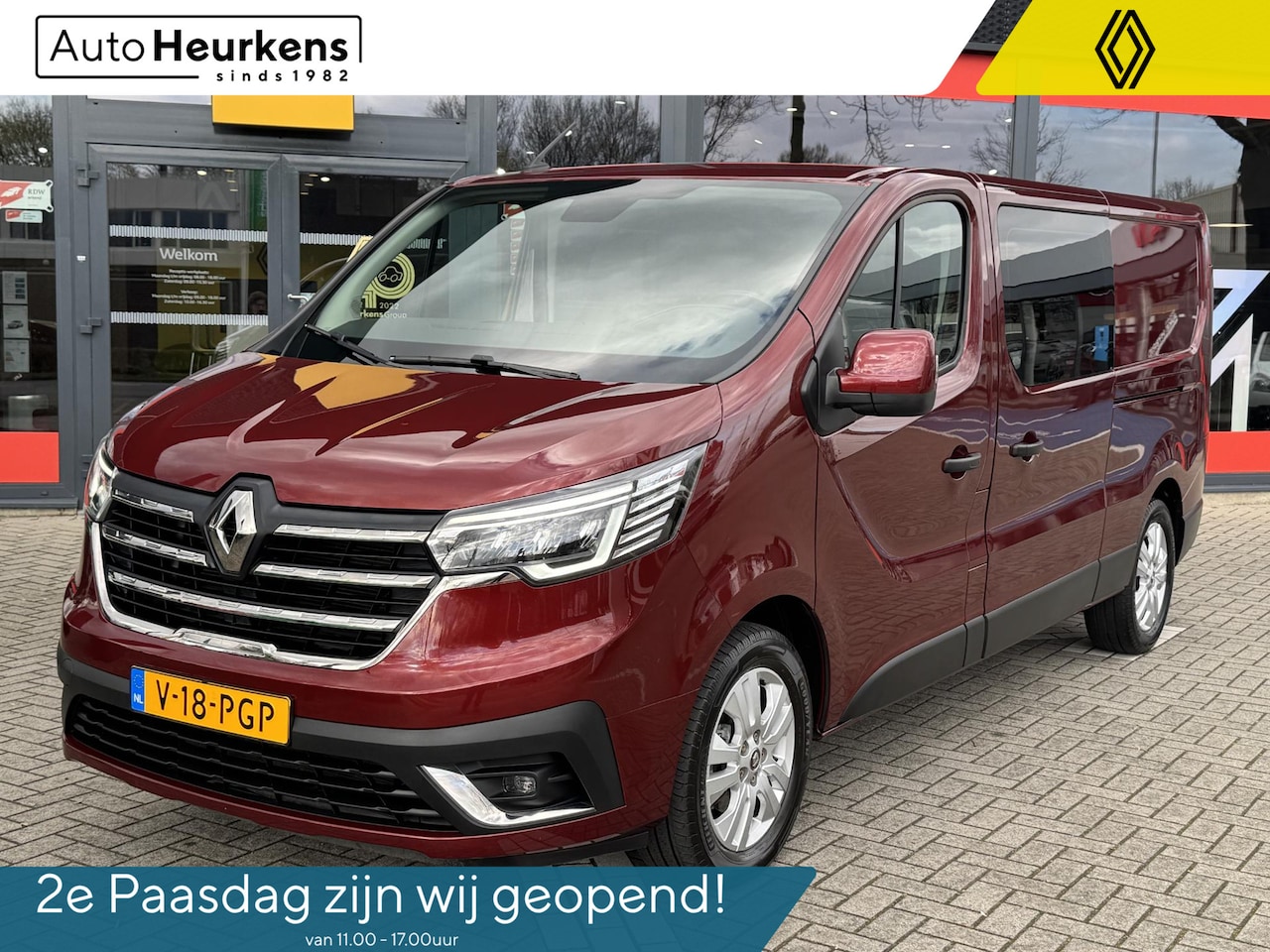 Renault Trafic - dCi 130 T29 L2H1 DC Work Edition | Dubbel cabine | - AutoWereld.nl