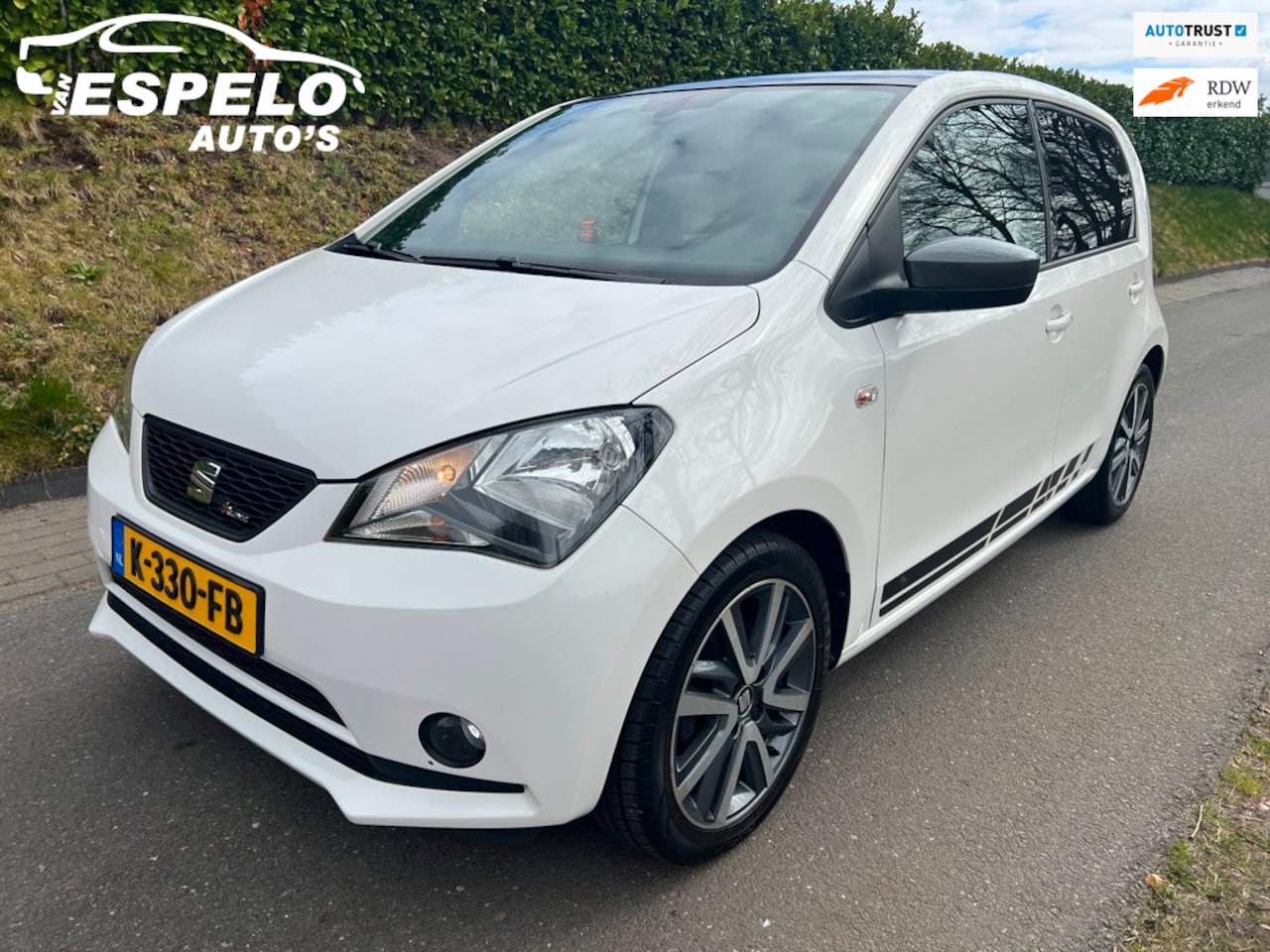 SEAT Mii - 1.0 FR Intense 1.0 FR Intense, Hele nette auto met oa: onderhoudsboekjes, Verwarmde stoelen, Climate cont - AutoWereld.nl