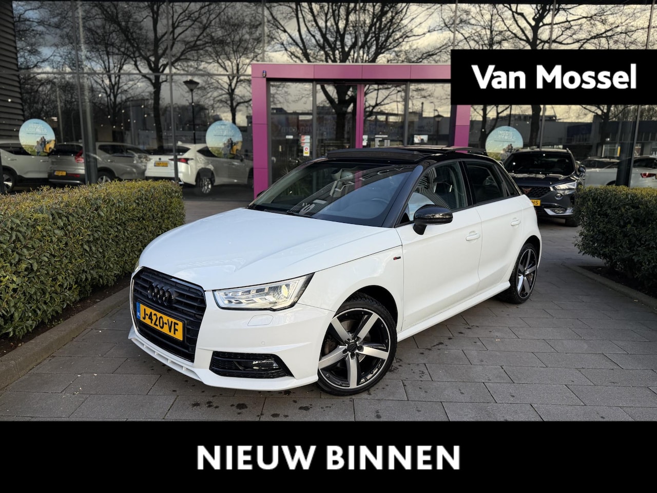 Audi A1 Sportback - 1.4 TFSI Sport Pro Line S | WORDT VERWACHT | AUTOMAAT | PANORAMADAK | KEYLESS | LEDEREN IN - AutoWereld.nl