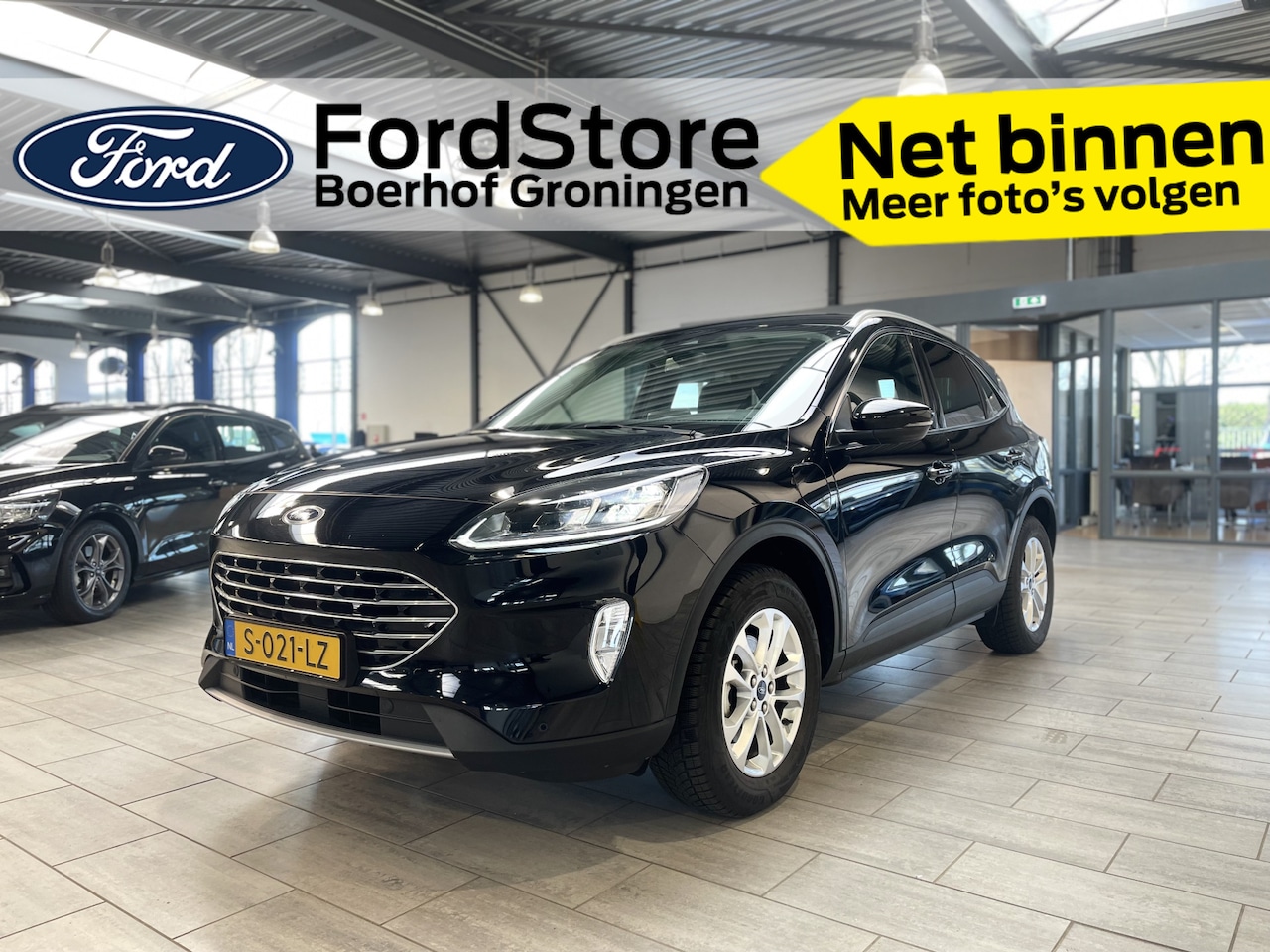 Ford Kuga - 2.5 PHEV 225 pk Titanium X | Trekhaak | Winter Pack | Camera | LED | El. a. klep | 100% de - AutoWereld.nl