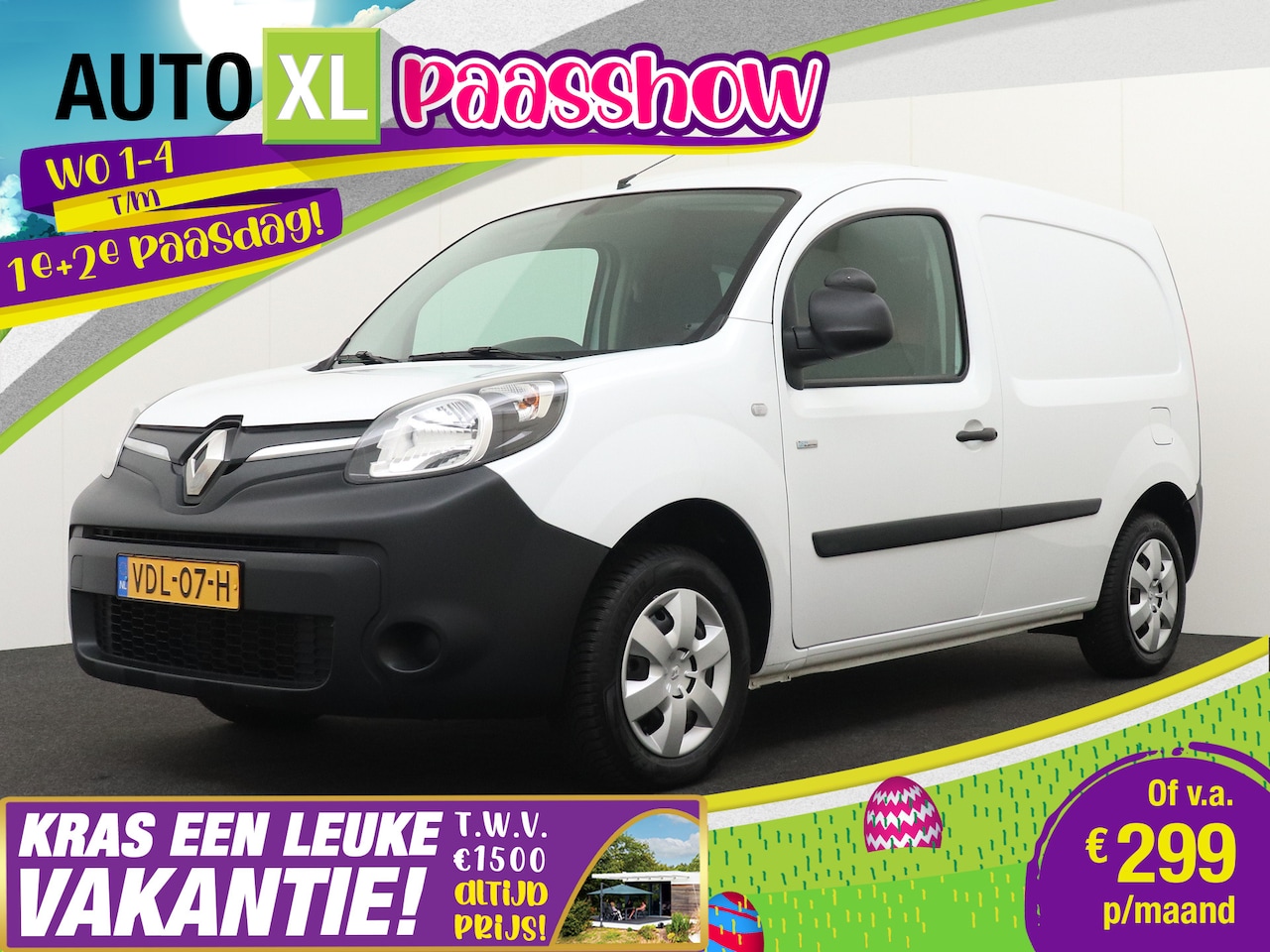 Renault Kangoo - Z.E. Navi Standkachel Cruise Control - AutoWereld.nl