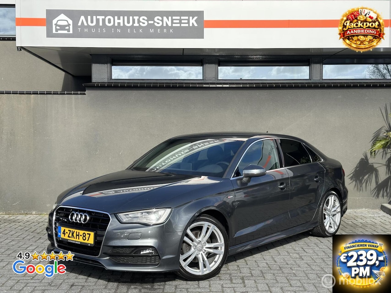 Audi A3 Limousine - 1.4 TFSI CoD Ambition Pro Line S 1.4 TFSI CoD Ambition Pro Line S / Uniek - AutoWereld.nl