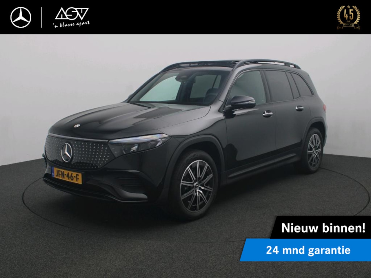 Mercedes-Benz EQB - 250+ AMG Line 7-pers. 71 kWh Accu | Panorama - Schuifdak | Head-Up Display | Burmester Sur - AutoWereld.nl