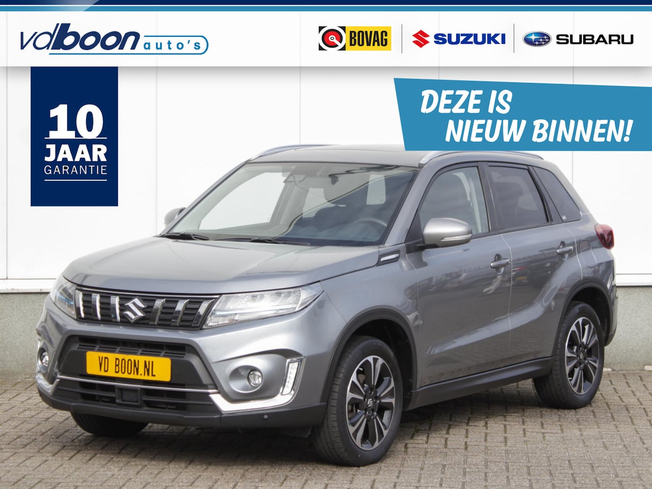 Suzuki Vitara - 1.5 Hybrid Style AllGrip Automaat | Navi | Adap. Cruise | Clima | Panodak | Trekhaak - AutoWereld.nl