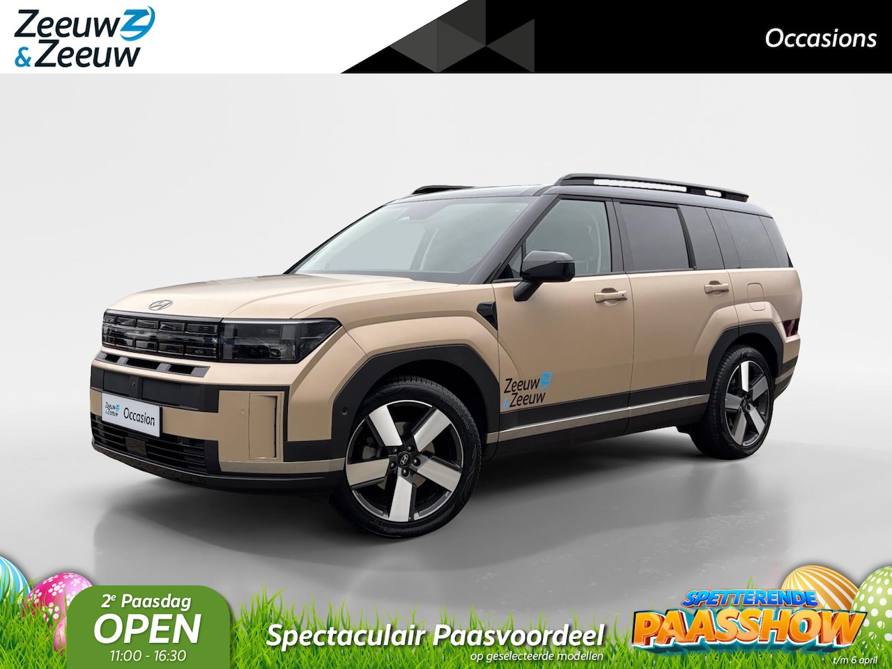 Hyundai Santa Fe - 1.6 T-GDI PHEV Premium Plus 4WD 7p. | Uniek Two Tone wrap Z-Signing | LED koplampen | Bose - AutoWereld.nl