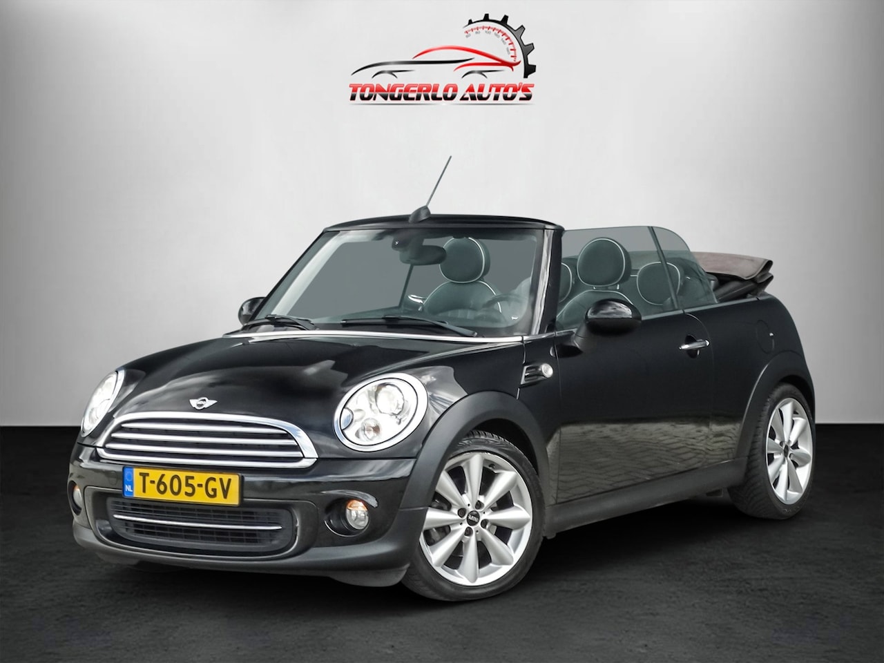 MINI Cabrio - Mini 1.6 Cooper Chili Leer Pdc Cruise Clima Navi Stoelverw 17'' Lm - AutoWereld.nl