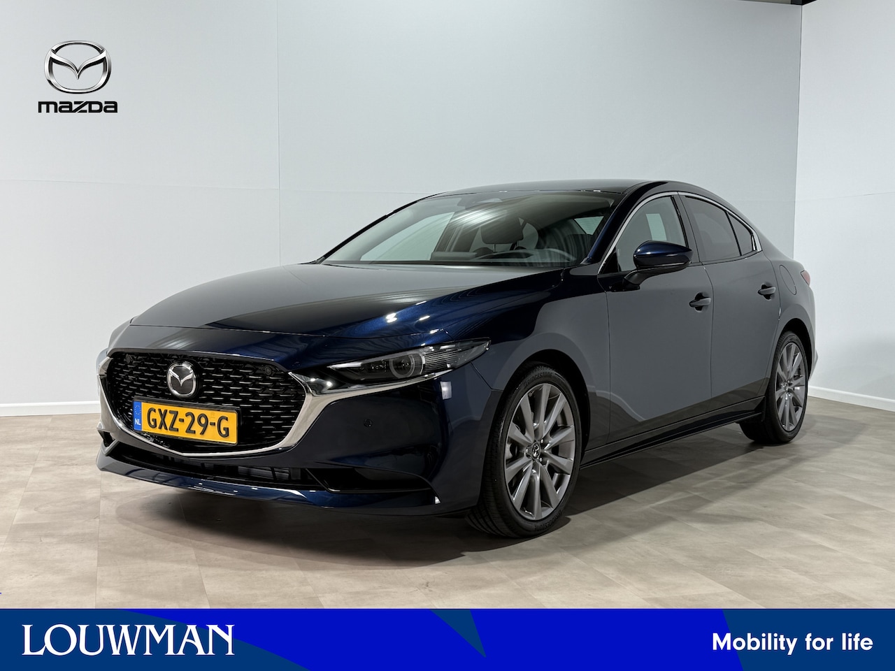 Mazda 3 - 2.0 e-SkyActiv-G M Hybrid 150 Exclusive-line Comfort pakket en Design pakket - AutoWereld.nl