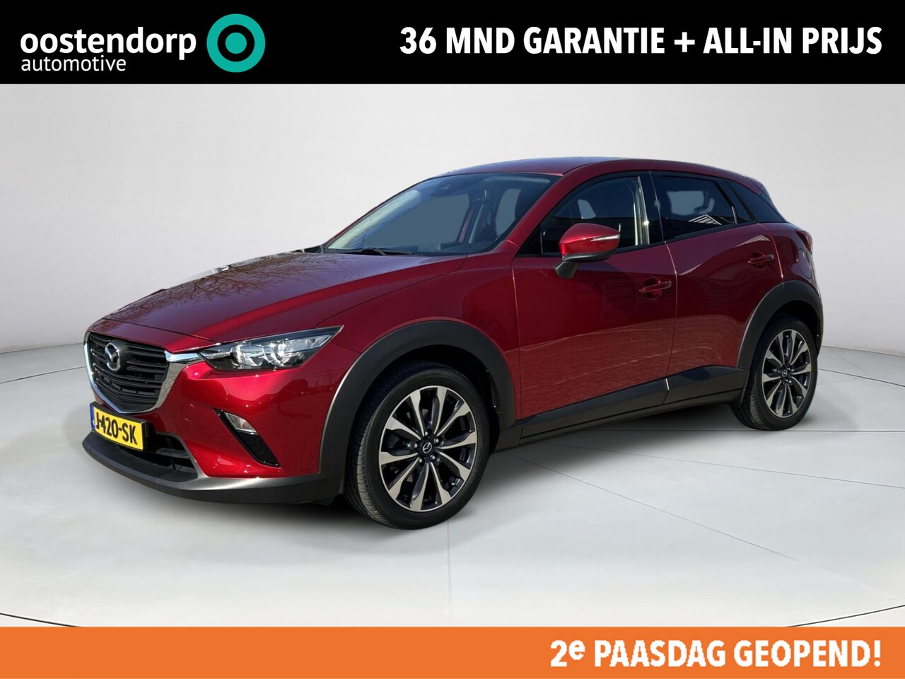 Mazda CX-3 - 2.0 SkyActiv-G 121 Sportive |Trekhaak| Apple carplay| Climate control| Stoelverwarming| - AutoWereld.nl
