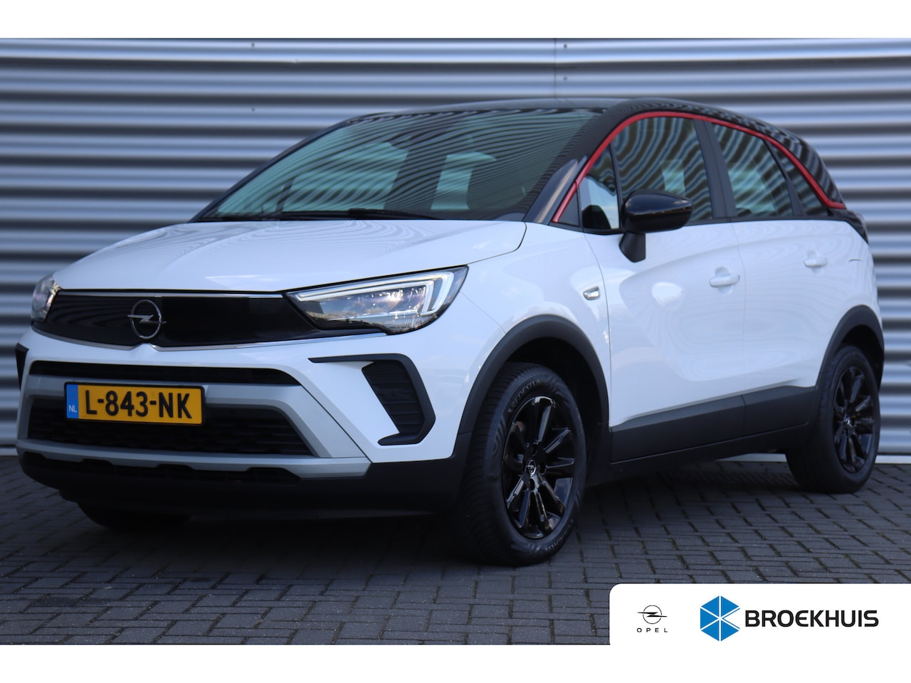 Opel Crossland - 1.2 TURBO 110PK GS-LINE / NAVI / LEDER / CLIMA / LED / PDC / AGR / CAMERA / 16" LMV / AFN. - AutoWereld.nl