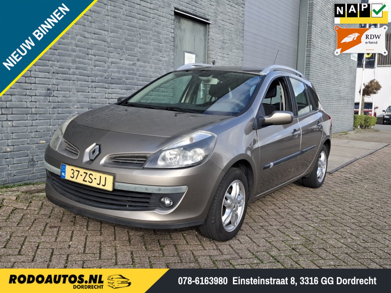 Renault Clio Estate - 1.2 TCE Corporate Sport APK 12-26 ✅ - AutoWereld.nl