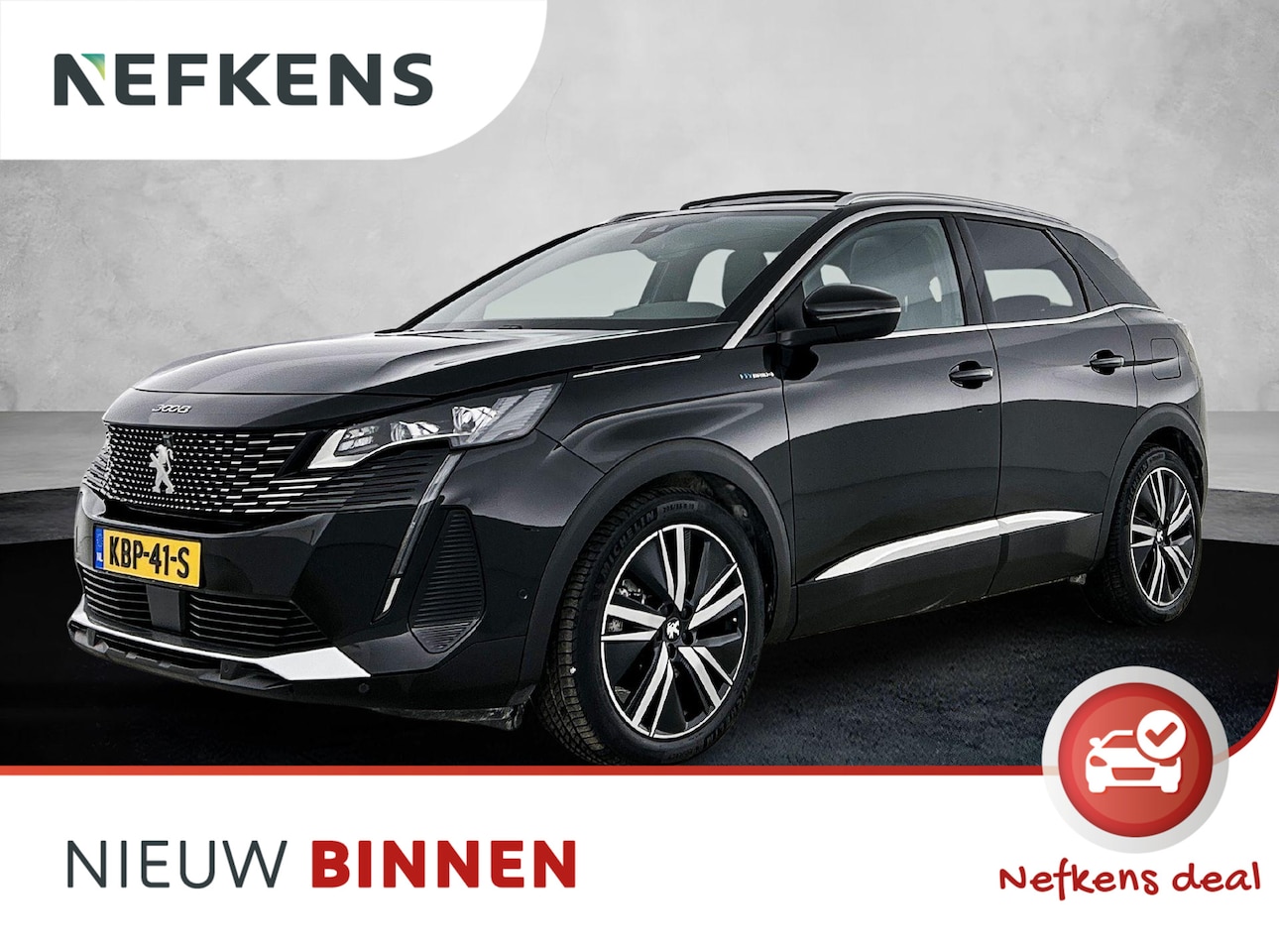 Peugeot 3008 - 1.6 HYbrid4 Blue Lease GT 300pk Automaat | Elektrische Bestuurdersstoel | Stoelmassage/-Ve - AutoWereld.nl