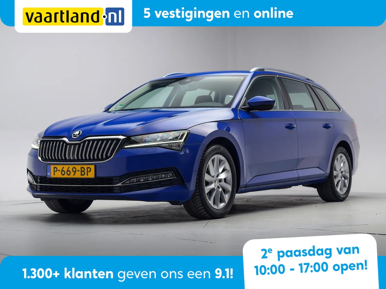 Skoda Superb - 1.5 TSI Business Edition Aut. [ Navi Stoelverwarming Apple / Android Virtual cockpit Full - AutoWereld.nl