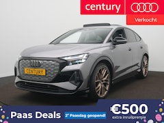 Audi Q4 Sportback e-tron - 35 S-Line Edition One | SONOS | HUD | Leder | 21 Inch RS Velgen | Elek. Stoelen