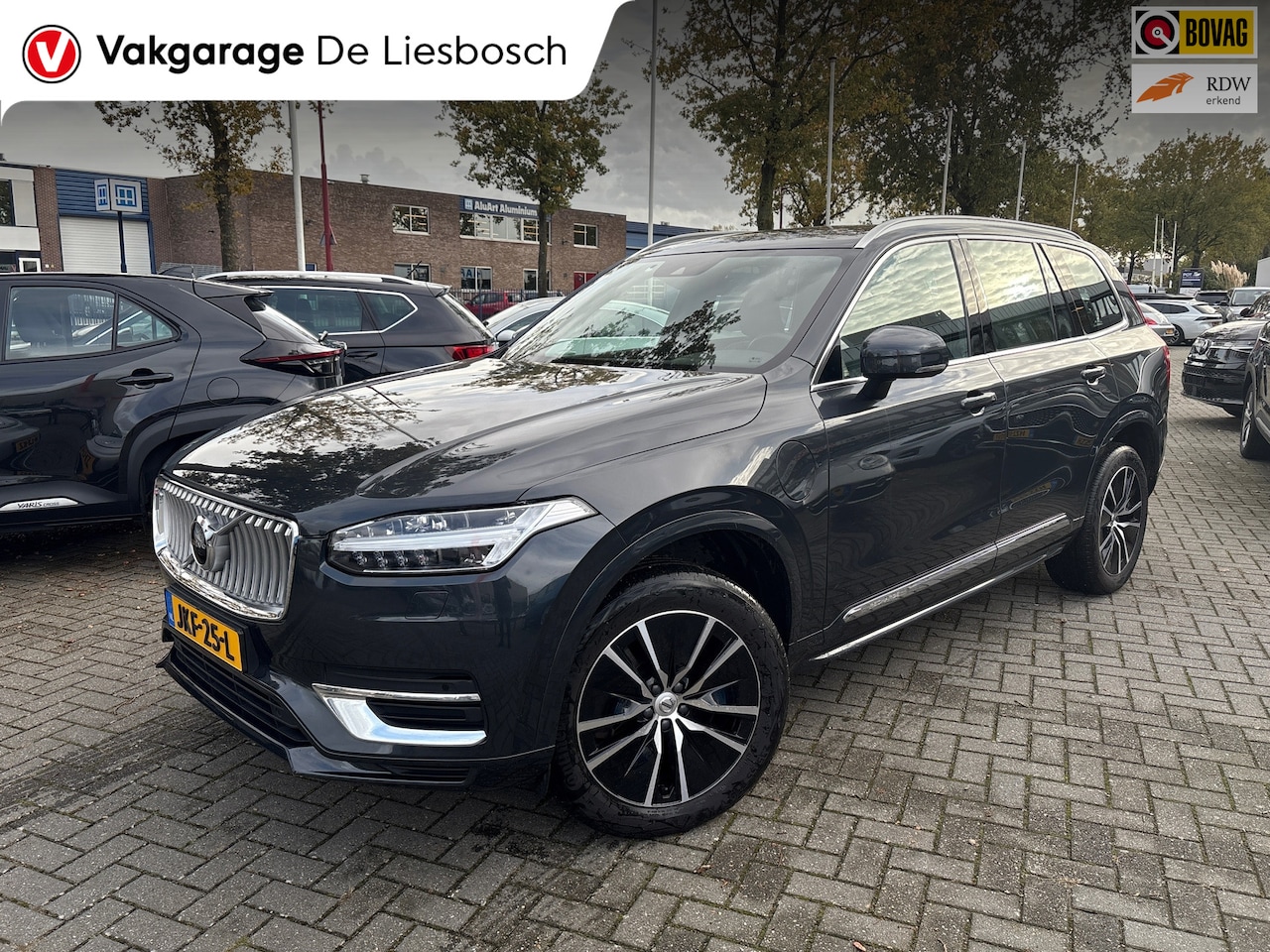 Volvo XC90 - 2.0 T8 Recharge AWD Inscription Expression/SOH 89%/leer/navi/camera/boeken - AutoWereld.nl