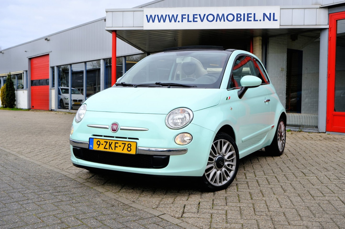 Fiat 500 C - 0.9 TwinAir Turbo Lounge Navi|Airco|LMV - AutoWereld.nl