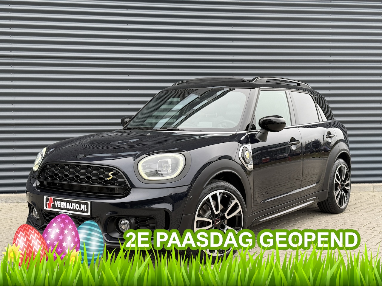 MINI Countryman - 2.0 Cooper S E ALL4 John Cooper Works H&K/Pano/Camera - AutoWereld.nl