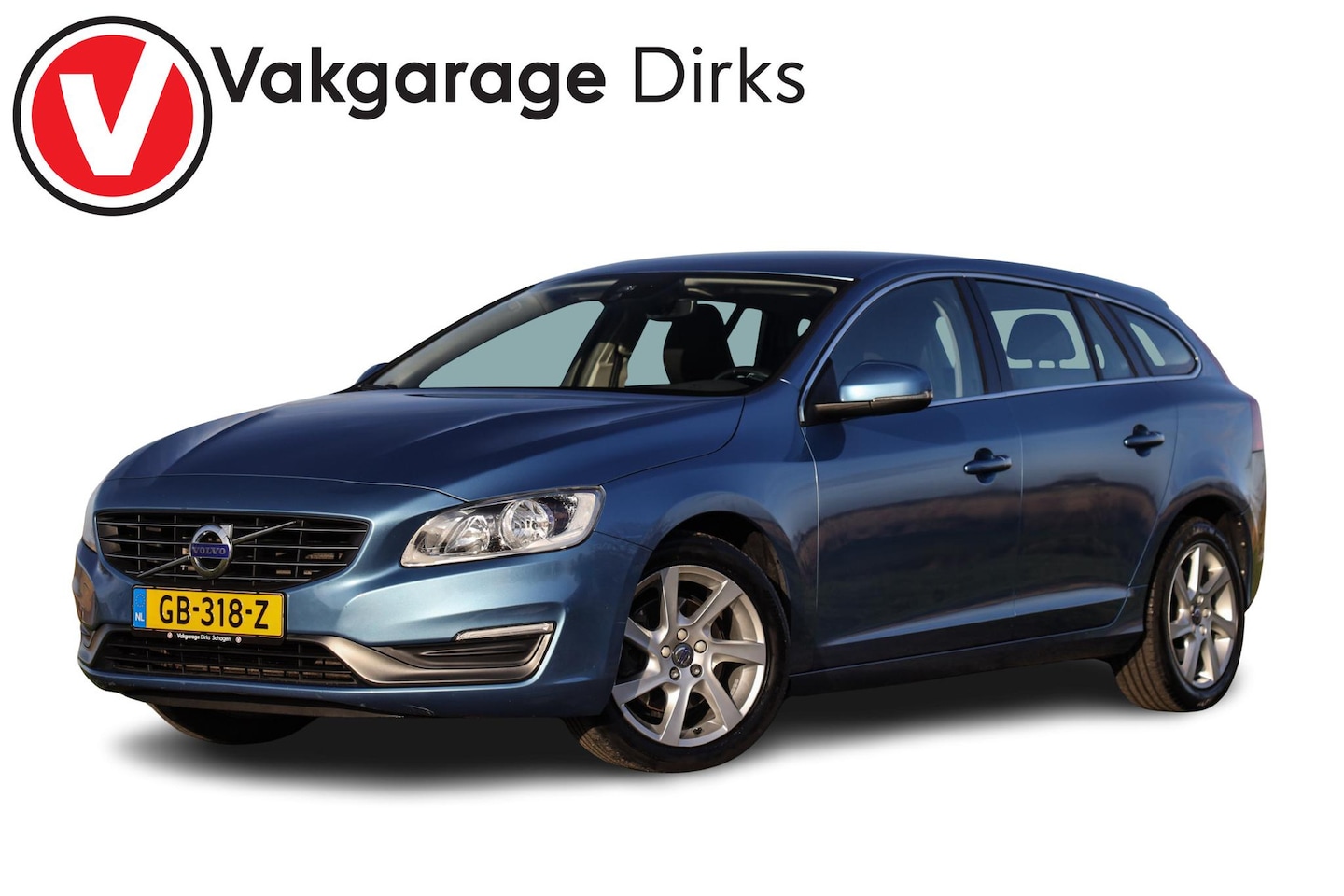 Volvo V60 - 1.6 T3 Aut6 ✅ Navi ✅ Clima ✅ Trekhaak - AutoWereld.nl