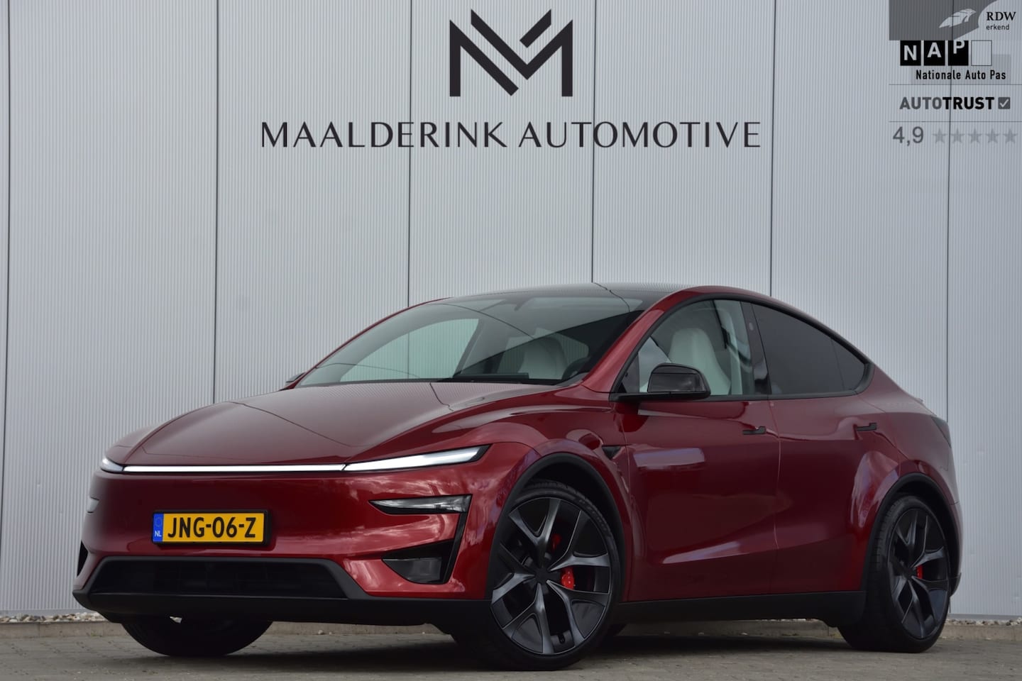 Tesla Model Y - Performance AWD 83 kWh 628pk NAP, 1e Eig., Enhanced Autopilot, Panodak - AutoWereld.nl