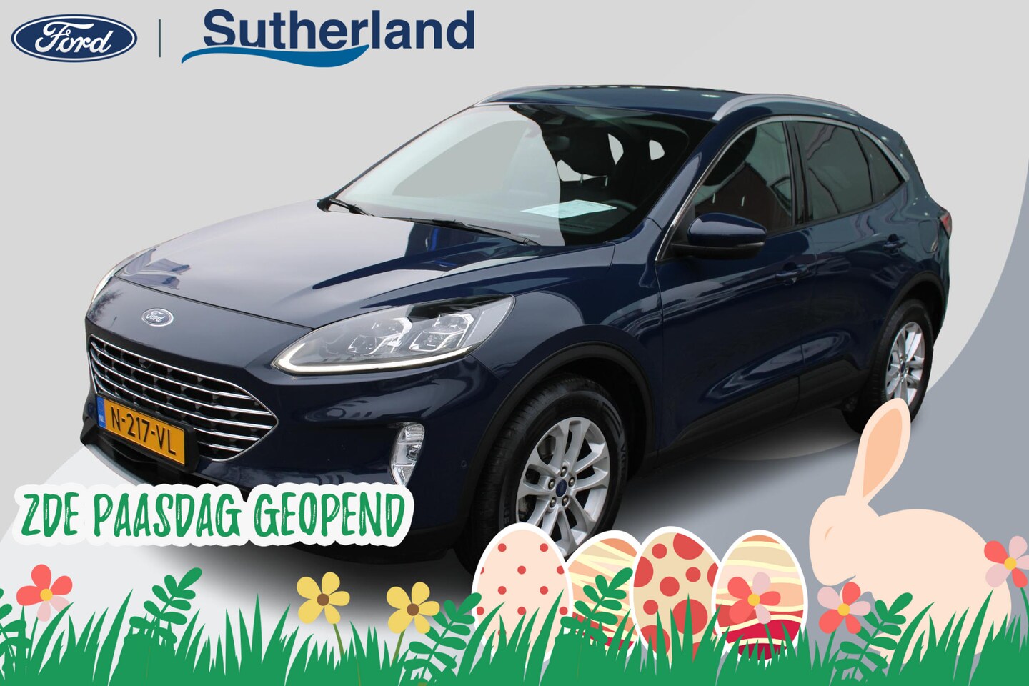 Ford Kuga - 1.5 EcoBoost Titanium X | Trekhaak | Adaptive cruise control | Dodehoeksensoren | Camera - AutoWereld.nl