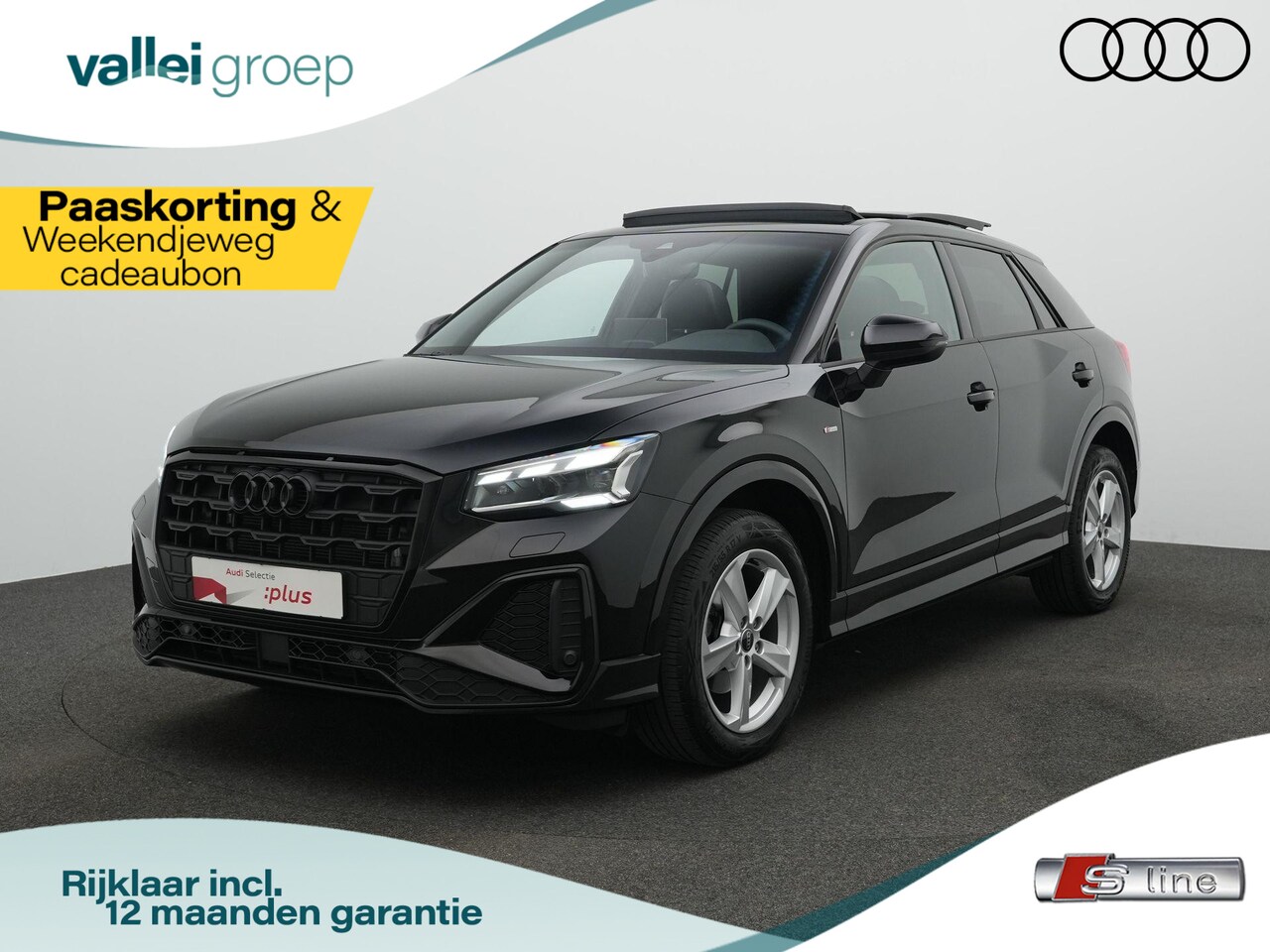 Audi Q2 - 35 TFSI 150 pk S-tronic S Edition / S-Line | Panoramadak | Matrix LED | Stoelverwarming | - AutoWereld.nl