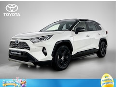 Toyota RAV4 - 2.5 Hybrid Bi-Tone Panoramisch glazen dak | BEARLOCK | Dealer Onderhouden | Stoel + Stuurv
