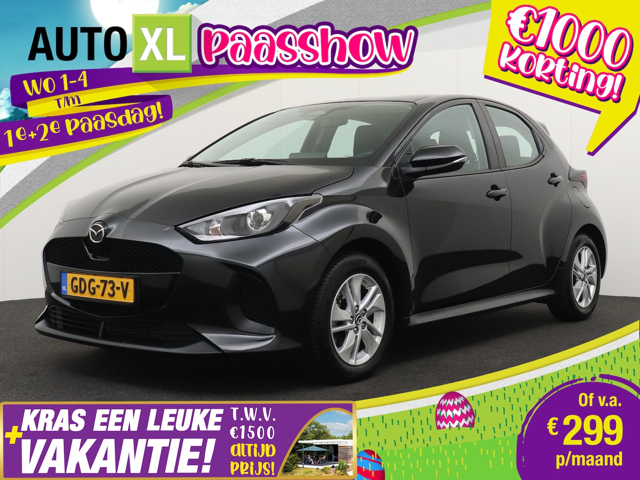 Mazda 2 Hybrid - 1.5 Centre-line Camera Adap.Cruise Stoelverw. DAB - AutoWereld.nl