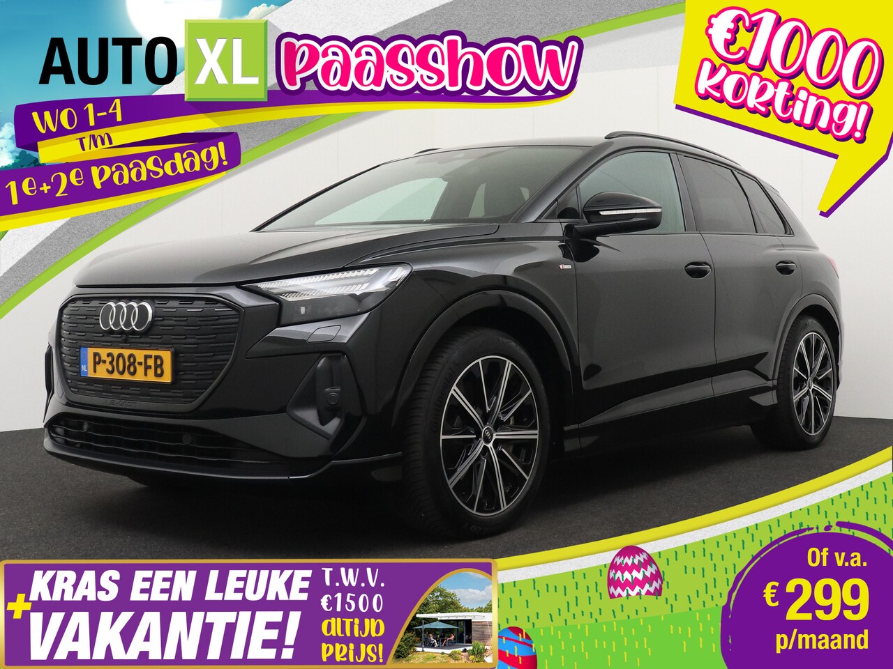 Audi Q4 e-tron - 40 S-Line Competition Warmtepomp (94%SOH) E.Trekhaak 20'LMV - AutoWereld.nl
