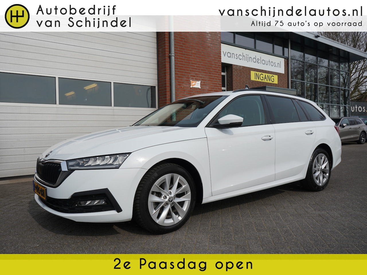Skoda Octavia Combi - 1.0 TSI BUSINESS EDITION ORIGINEEL NL DEALER ONDERHOUDEN ELECTR.TREKHAAK CAMERA VIRTUEEL C - AutoWereld.nl