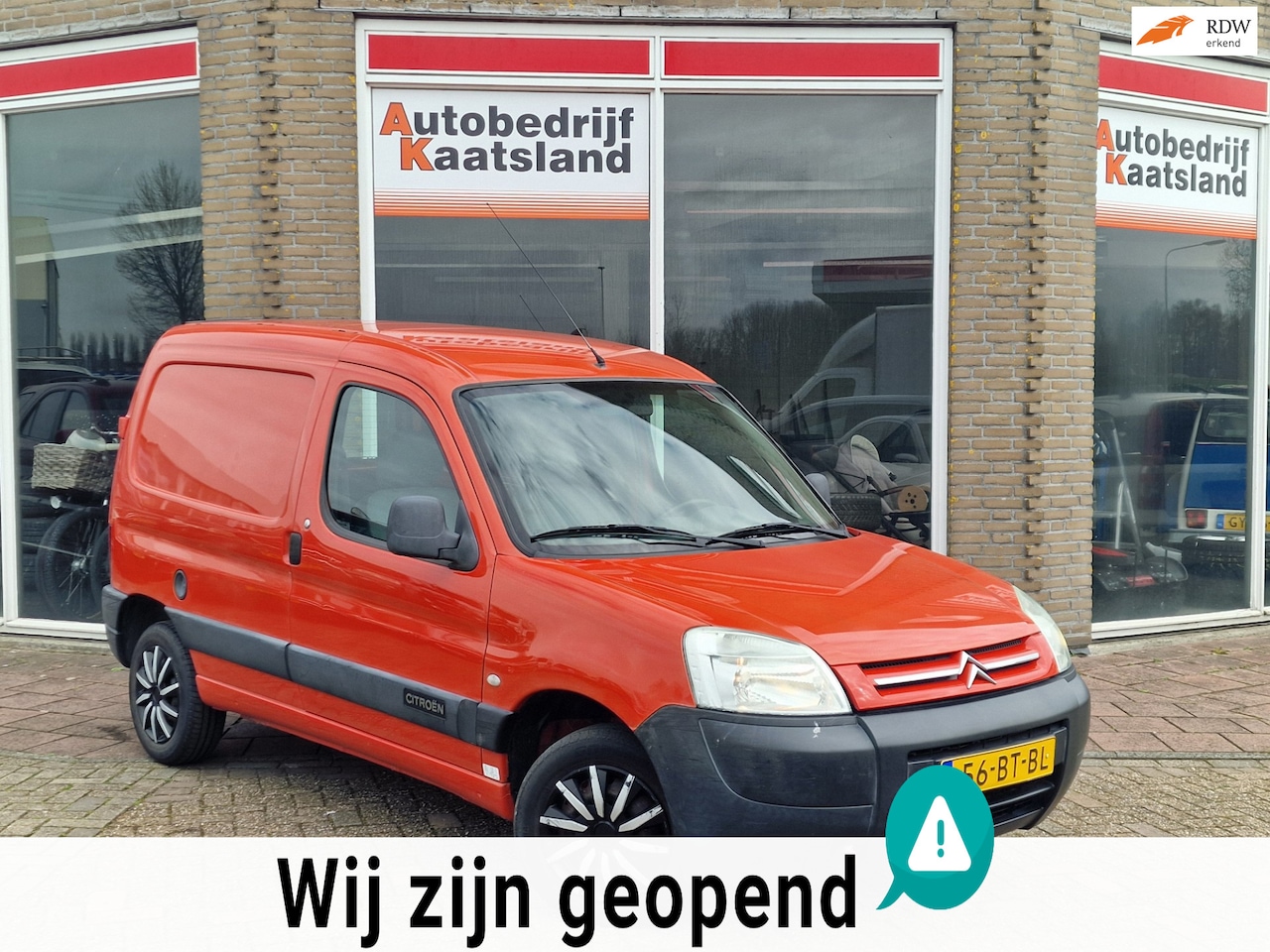 Citroën Berlingo - 1.9 D 600 - Stuurbekr - NIEUWE APK - - AutoWereld.nl