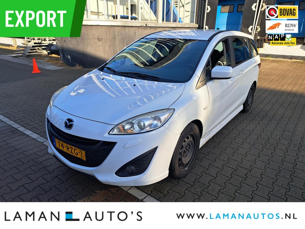 Mazda 5 - 2.0 150pk GT-M 7-persoons | Navi Airco LMV Zomer en Winterbanden | EXPORT - AutoWereld.nl