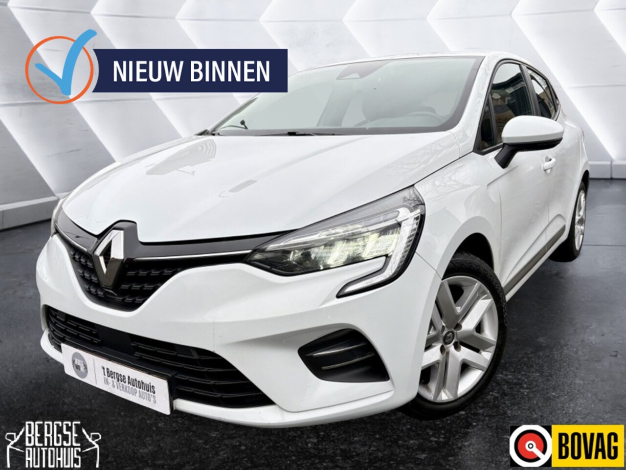 Renault Clio - 1.0 TCe Zen 2021 Lane Airco Cruise Carplay - AutoWereld.nl